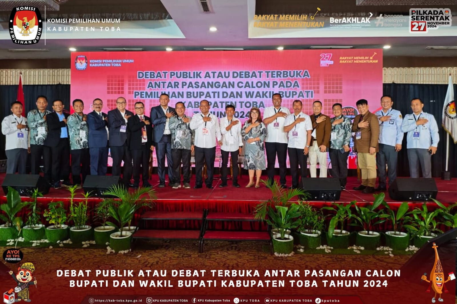 Debat Publik Terbuka Pilkada 2024