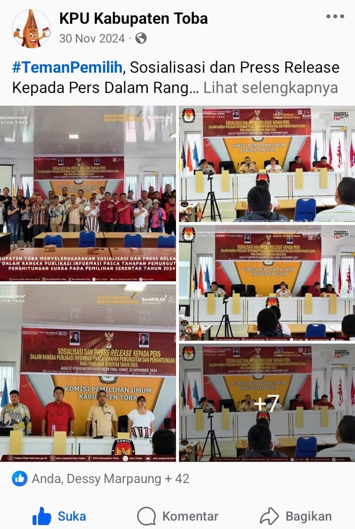 Sosialisasi Informasi Kepada Media Pers